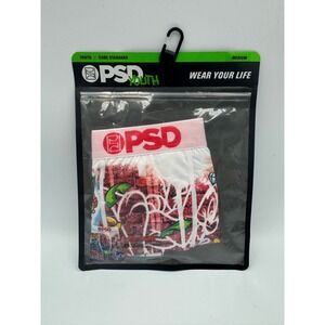 New PSD Core Standard Tom and Jerry Briefs Youth Medium Multi Four-way Stretch